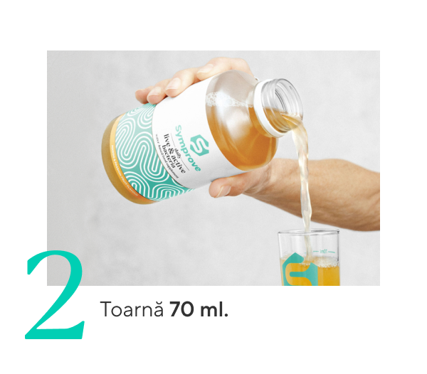 Pasul 2: Toarnă 70 ml